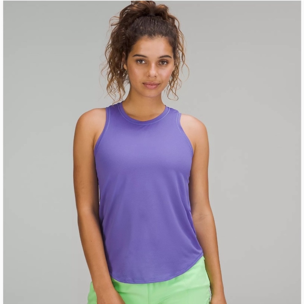 Lululemon High Neck Run and Train Tank